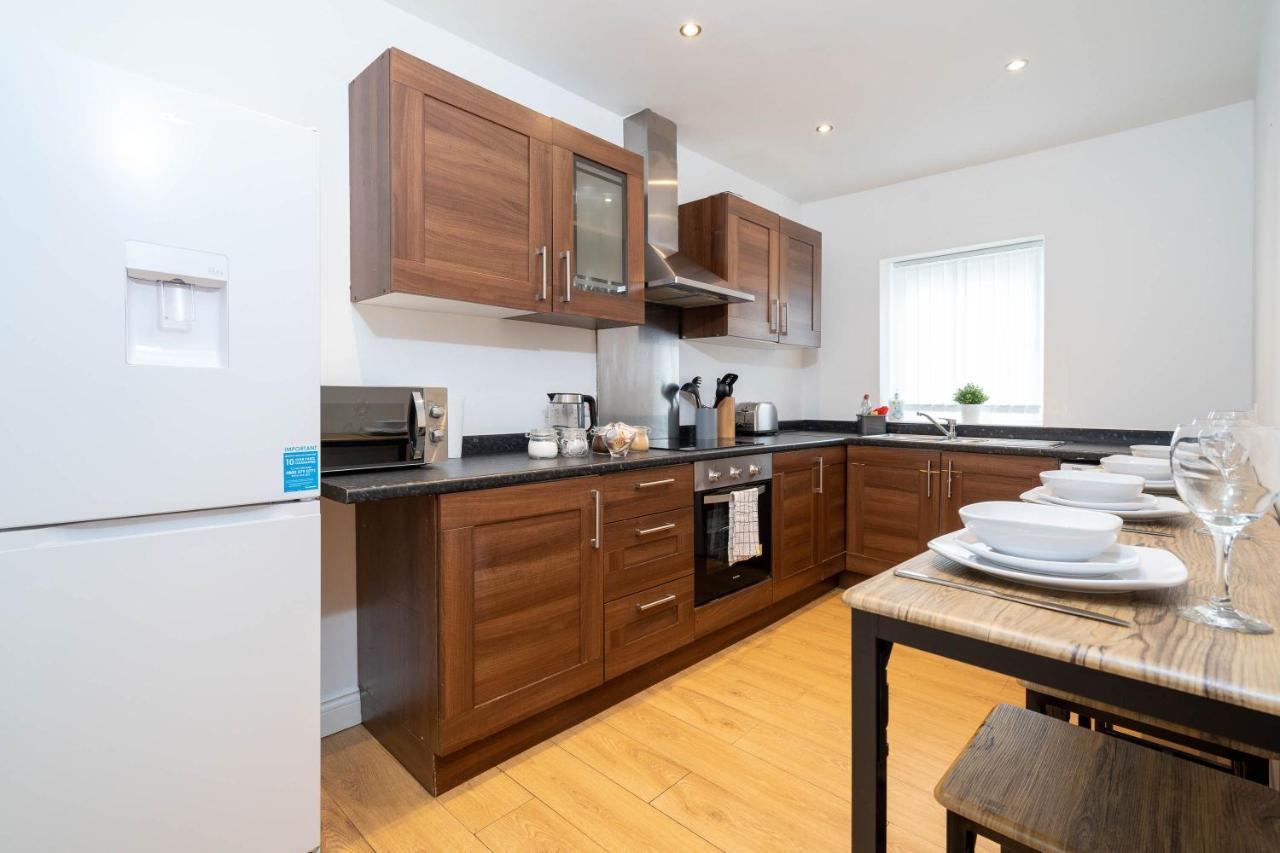 Three Bedroom Apartment- One Choice Stays Serviced Accommodation- Jewellery Quarter Birmingam Exterior foto